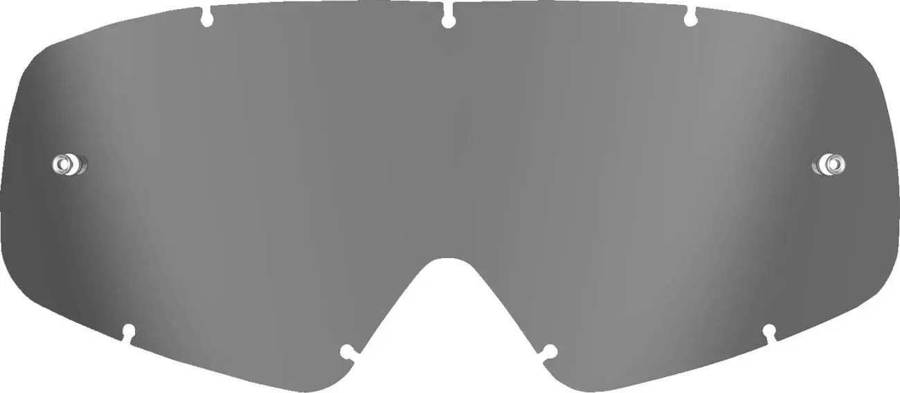 Krytka brýlí Alpinestars Goggles Lens Youth Zrcadlové Stříbrné