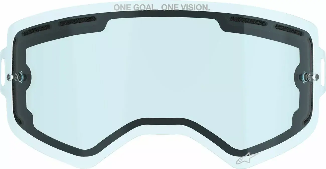 Supertech Alpinestars Goggles 마스크용 더블 렌즈