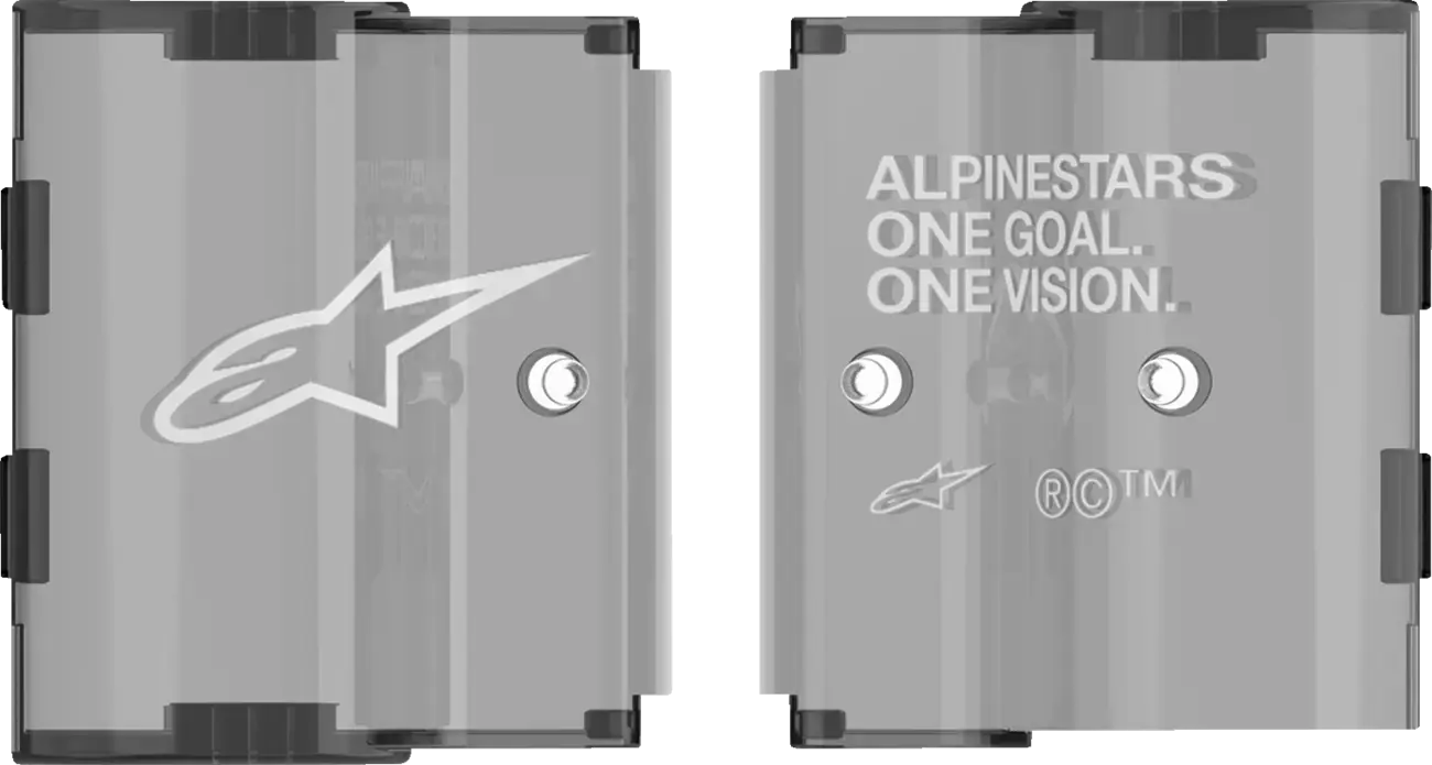 Kit porte-boue/sable pour système Wide Vision Roll-Off Alpinestars Goggles