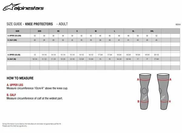 Alpinestars Bionic Flex Dizlikler — 3. görünüm