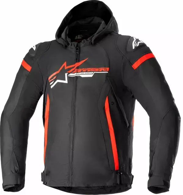 Alpinestars موٹر سائیکل جیکٹ Zaca WP bk/rd/w S