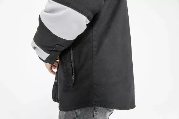 Chaqueta Motoshirt motivo prisión JOHN DOE — vista 3