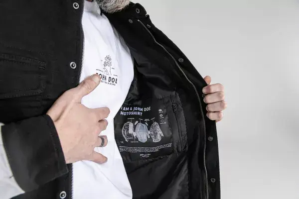 Chaqueta Motoshirt motivo prisión JOHN DOE — vista 4