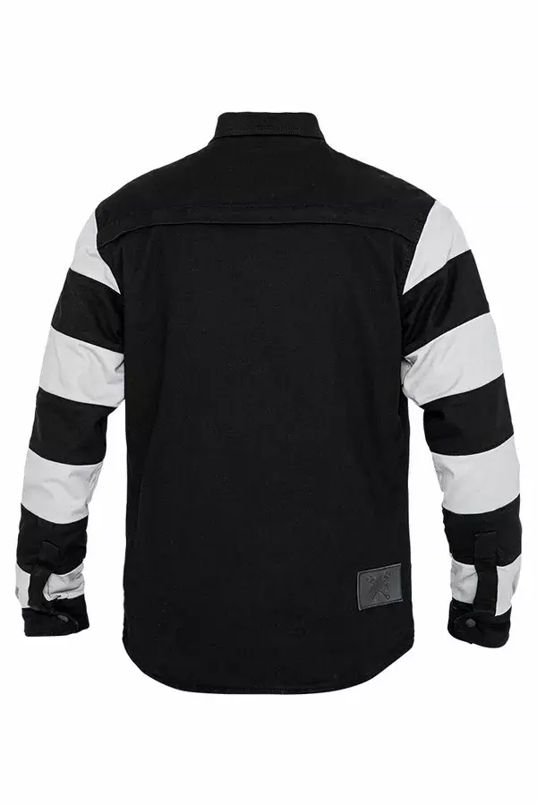 Veste Motoshirt motif prison JOHN DOE — tampak ke-8