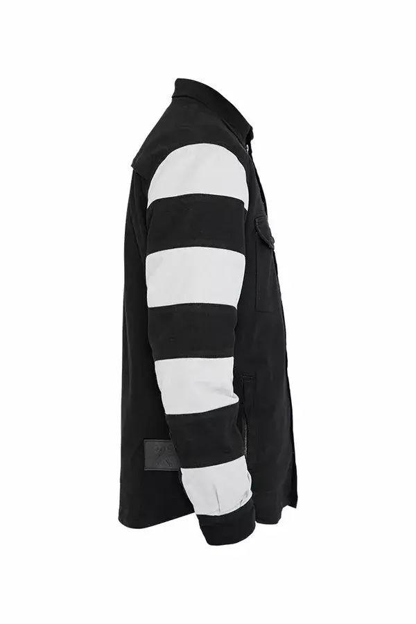 Moottoripyörätakki Motoshirt vankilakuosi JOHN DOE — näkymä 2