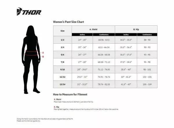 THOR レディース パルス パルス レブ パンツ