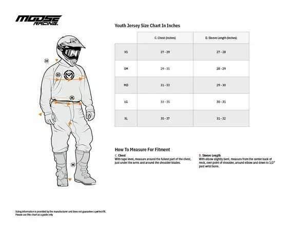 Moose Offroad Soft-Goods Agroid 아동용 저지