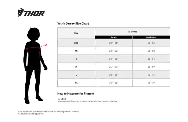 THOR Youth Launchmode Futura 져지 — 6번째 뷰