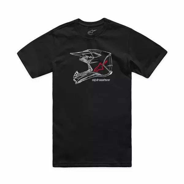 T-Shirt CSF Helm MX Alpinestars
