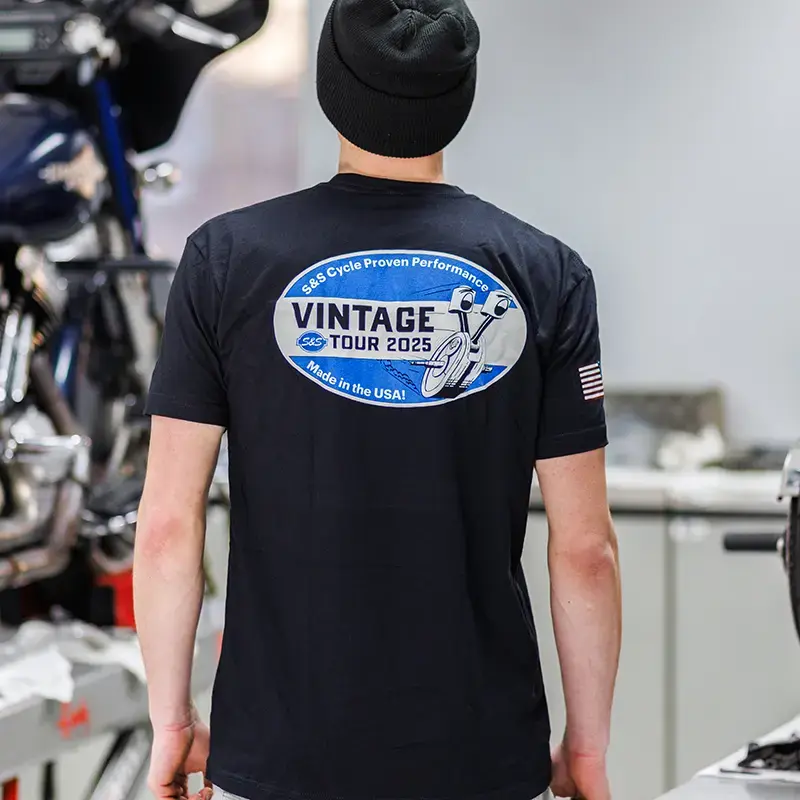 T-Shirt S&S Cycle Vintage Tour