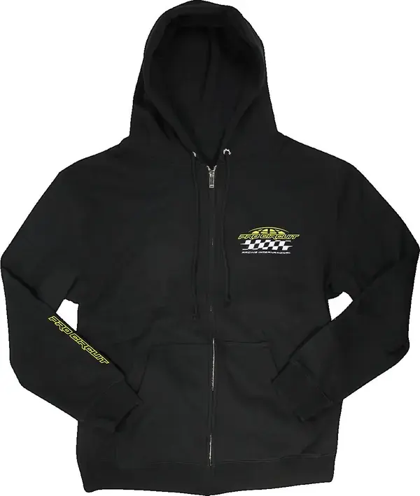 Sweat à capuche Zip Hoody Racer PRO CIRCUIT BLK SM