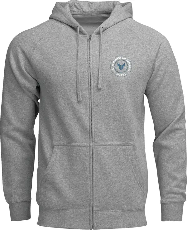 Sweat-shirt à capuche avec fermeture éclair Badge THOR