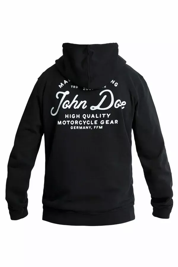 Суитшърт с качулка JD Lettering John Doe — изглед 2