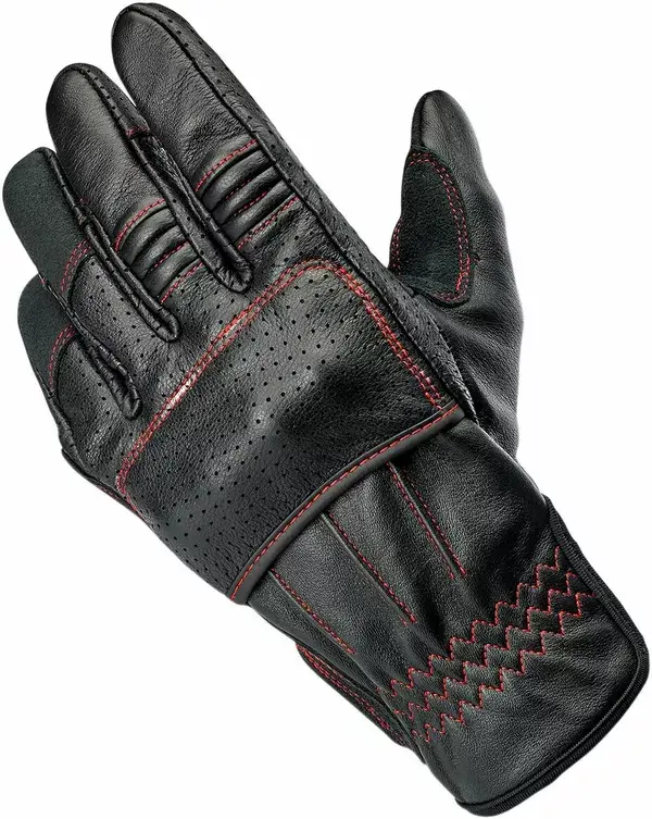 قفازات طريق Biltwell Borrego Redline XS