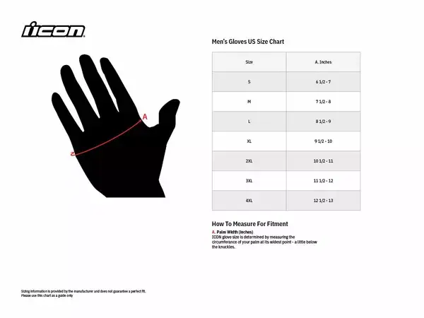 Gants ICON Superduty3™ — vue 2
