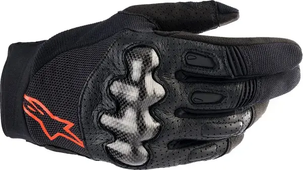 Alpinestars Megawatt siyah/kırmızı 3XL cross eldiveni