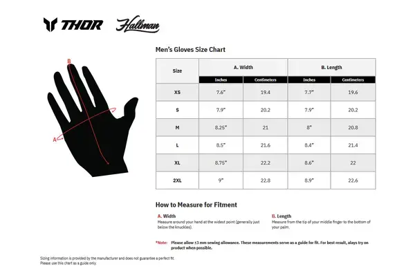 Handschuhe Thor Launchmode — Ansicht 4