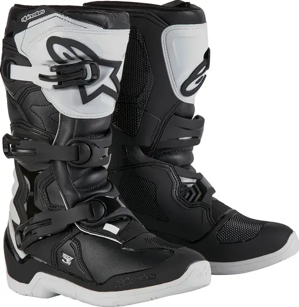 Alpinestars Tech 3S Jeune Blanc/Noir 3