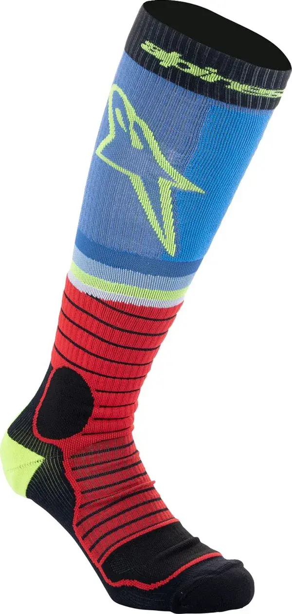 Cross-Handschuhe Alpinestars Sock MX Pro schwarz/grau/blau L