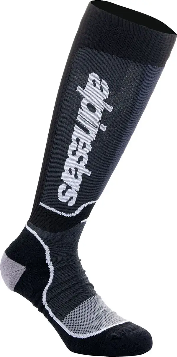 Chaussettes Alpinestars Sock MX Plus noir/blanc M