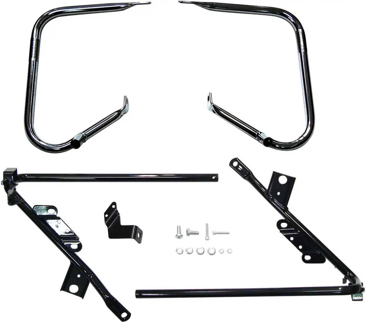 DRAG SPECIALTIES 서포트 S/B 블랙 09-13 FLT