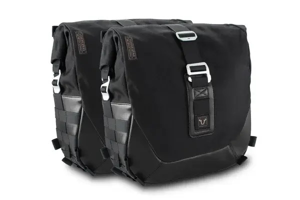 نظام الحقيبة الجانبية SW-MOTECH Legend Gear LC2 الإصدار الأسود