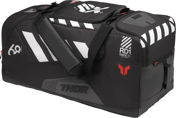 Sacoche de selle Thor Circuit noir/corail
