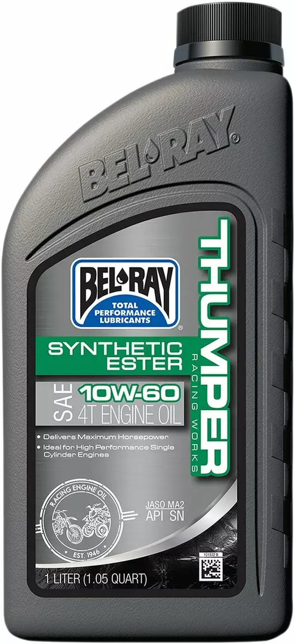 Huile moteur BEL-RAY Oil Thumper Syn 10W60 1L