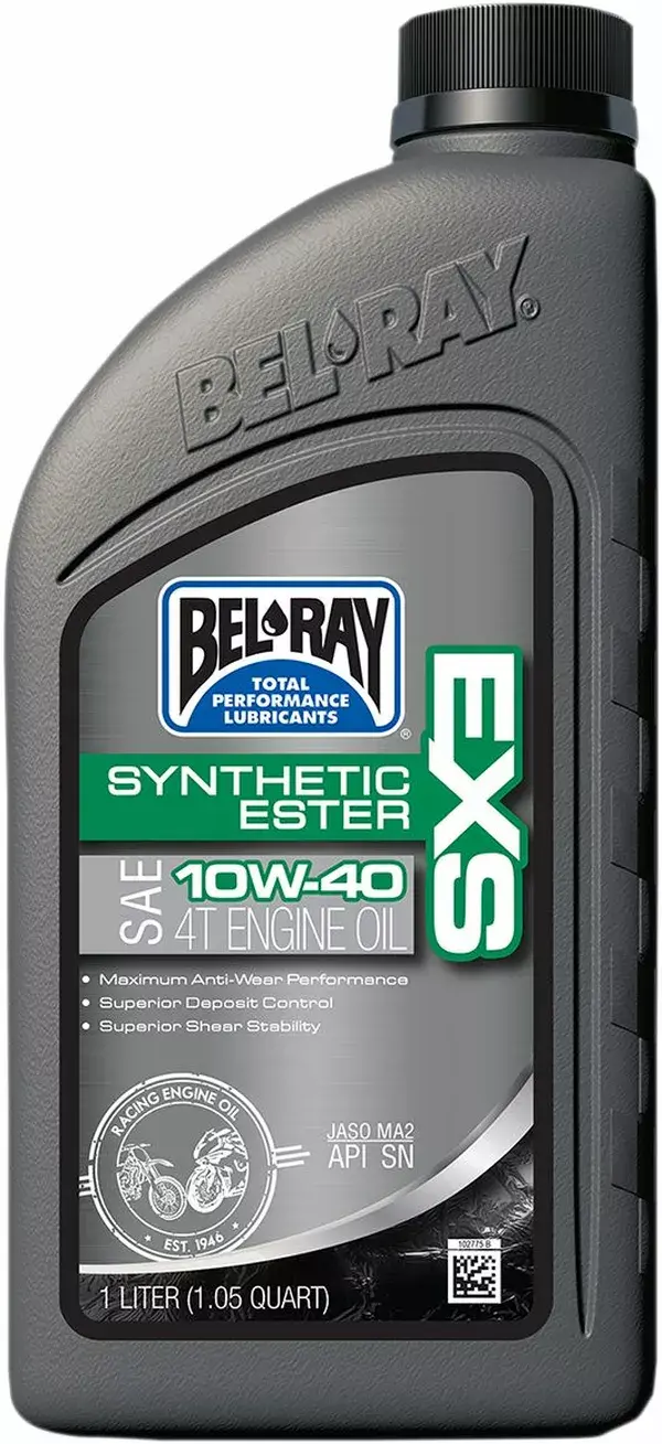 زيت محرك BEL-RAY 4T اصطناعي EXS 10W40 1 لتر