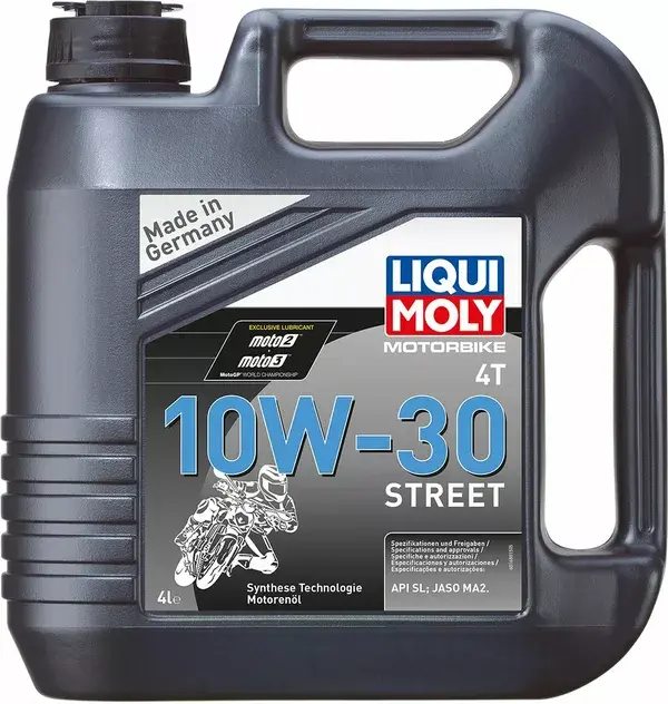 Synthetisches Motoröl Liqui Moly Moto Street 4T 10W30 4 L