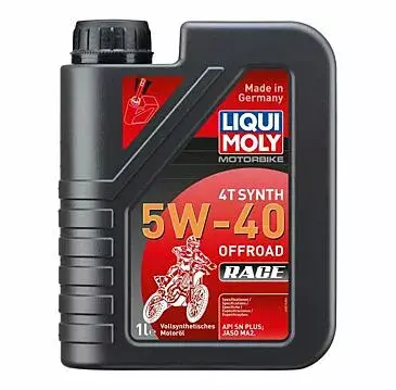 Motorový olej 4-taktní Liqui Moly Offroad Race 4T 5W40 100% syntetický 1 l