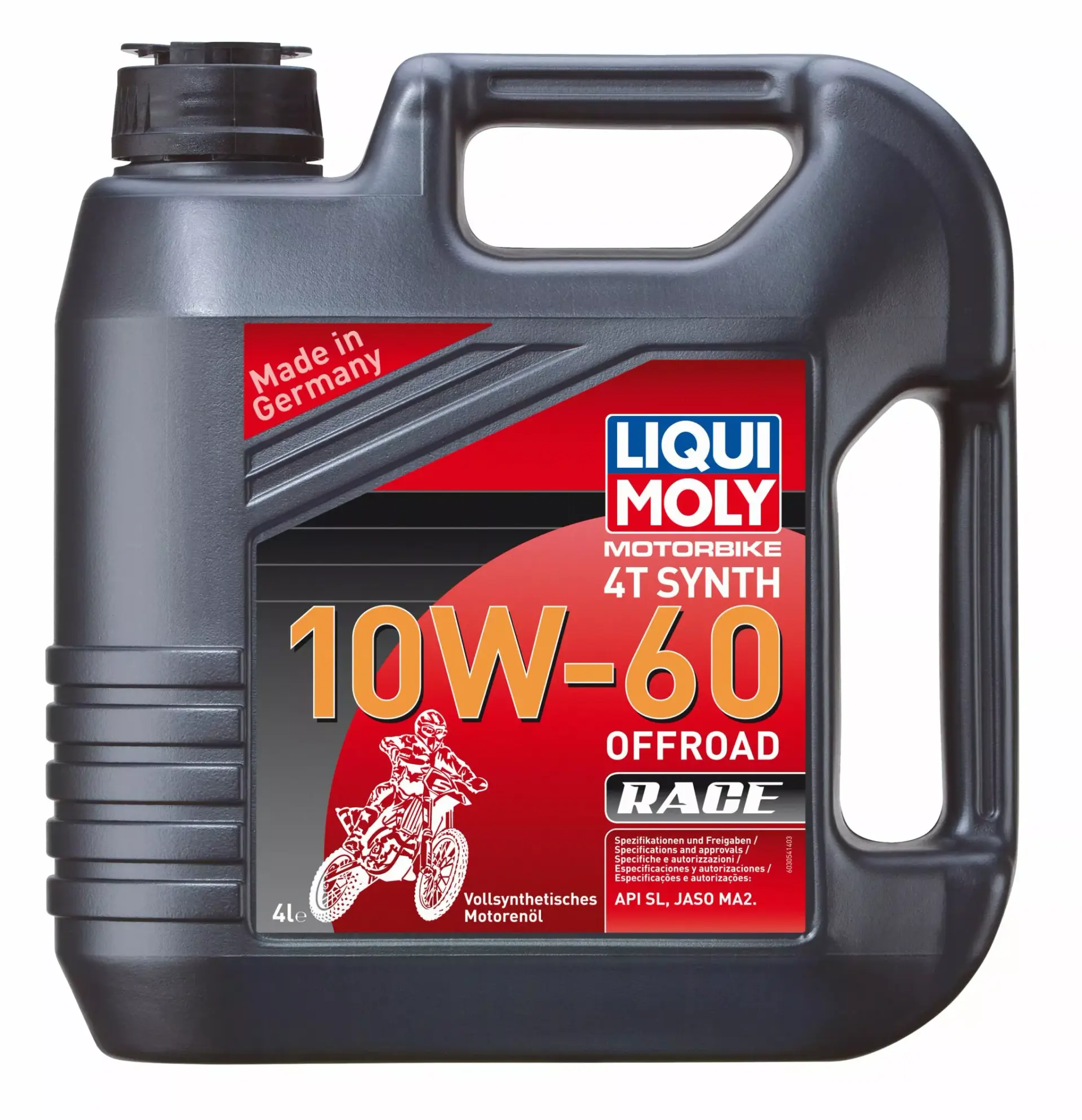 Motoröl 4-Takt Liqui Moly Offroad Race 4T 10W60 Synthese 4 L