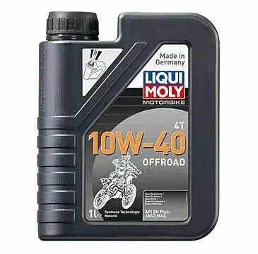 LIQUI MOLY Motoröl 4-Takt Synthetik Moto Offroad 4T 10W40 1 L