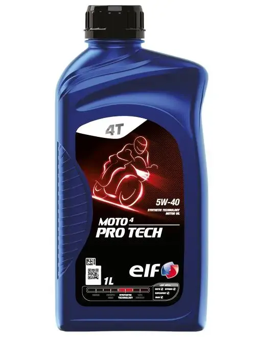 Huile moteur ELF Moto 4 Pro Tech 5W-40 synthétique