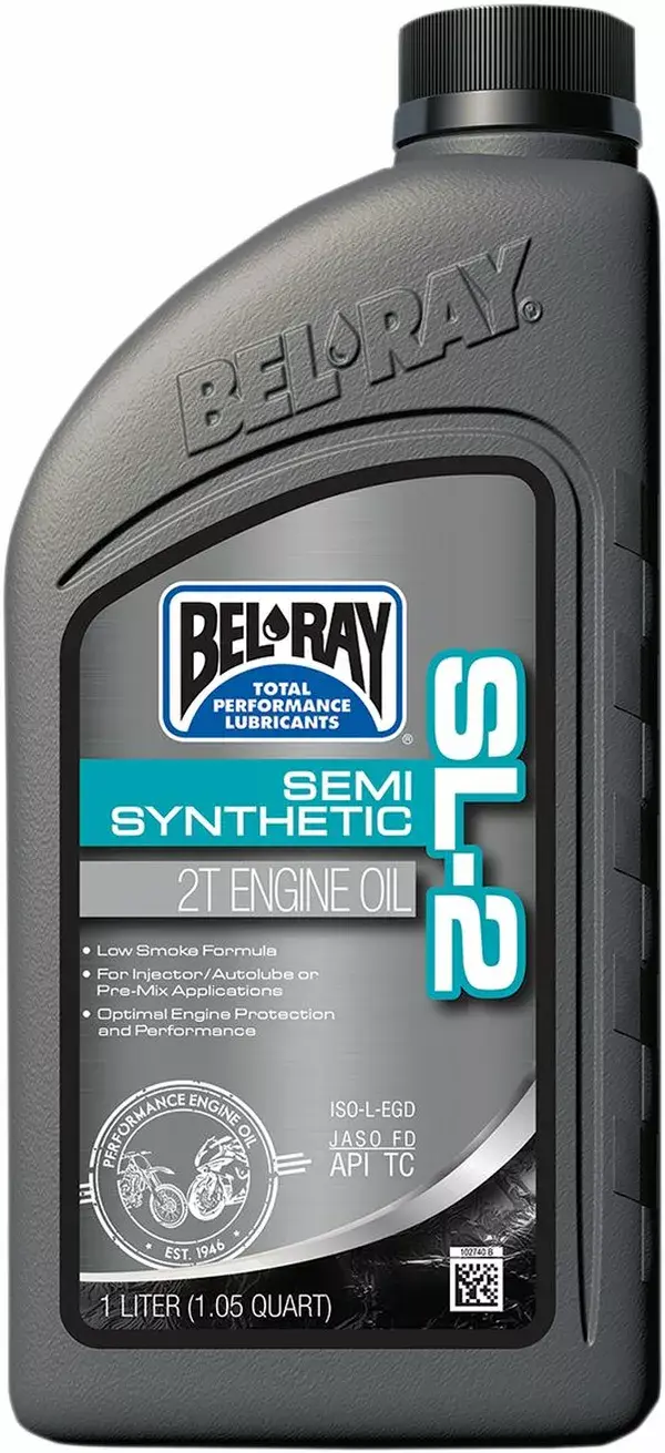 Ulei motor BEL-RAY Oil SL-2 semi-sintetic 2T 1L — Uleiuri