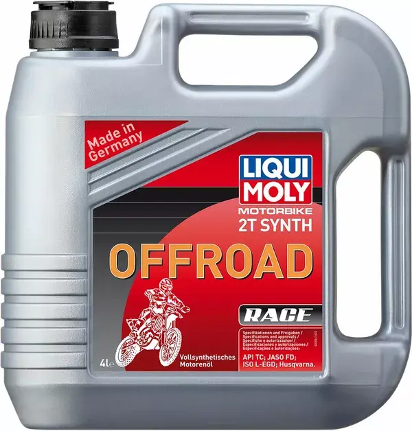 Zweitakt-Motoröl Liqui Moly Offroad Race 2T 100% Synthese 4 l
