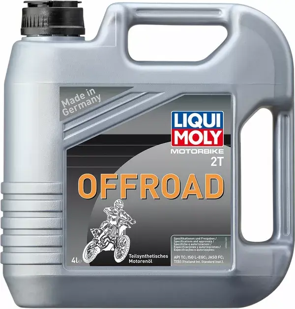 زيت محرك ثنائي الأشواط ليكوي مولي أوف رود 2T شبه اصطناعي 4 لتر — Liqui Moly, الزيوت