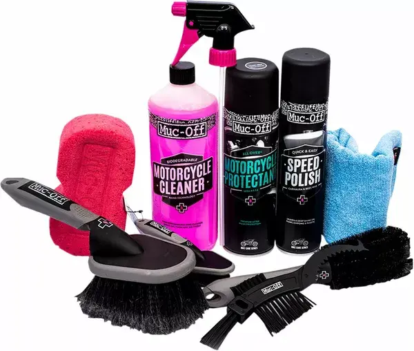 Kit de nettoyage complet moto MUC-OFF