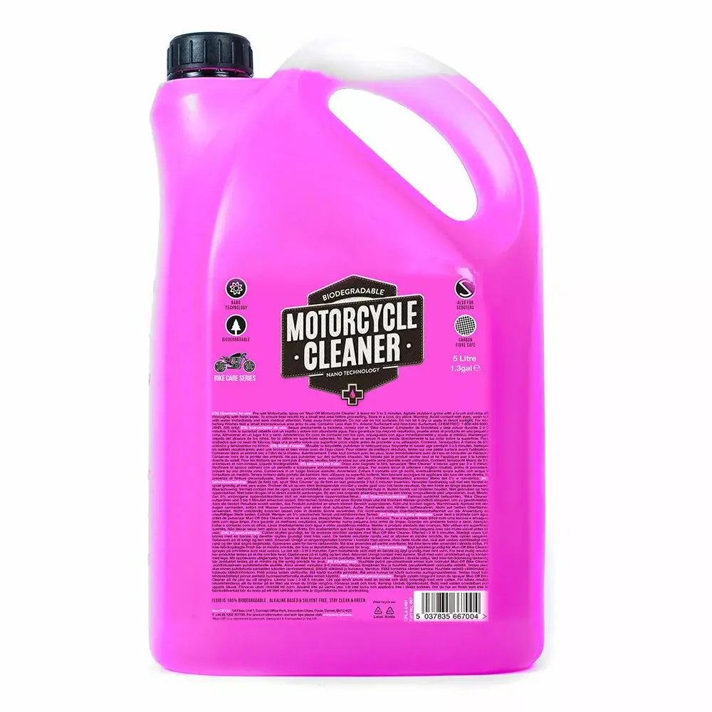MUC-OFF Nano Tech Motorrad-Reiniger CLNR 5L