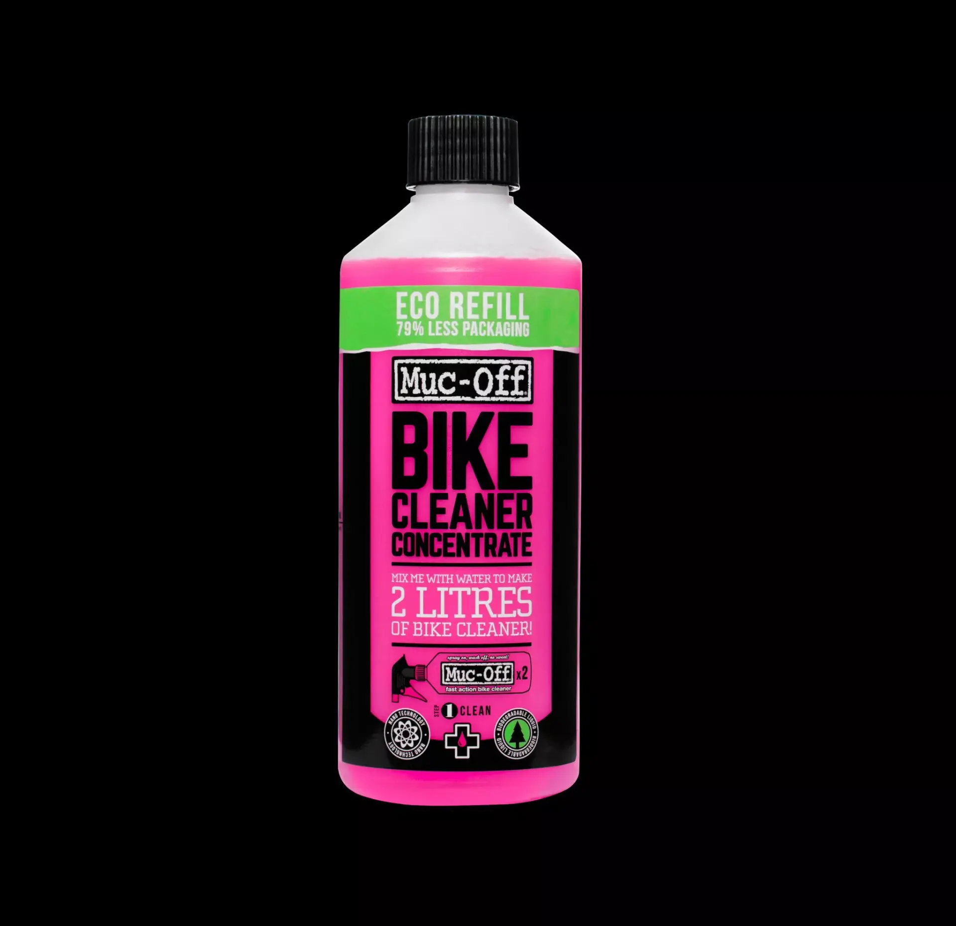 Keskitetty pyöränpuhdistusaine MUC-OFF 500 ml