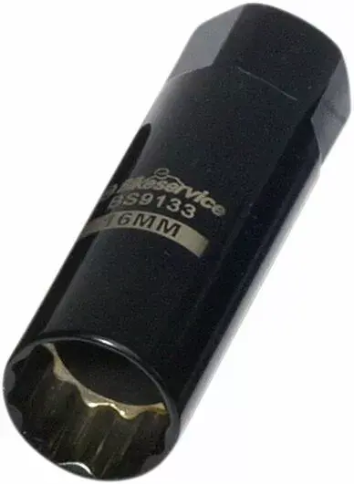 Dünnwandiger Zündkerzenschlüssel BIKESERVICE