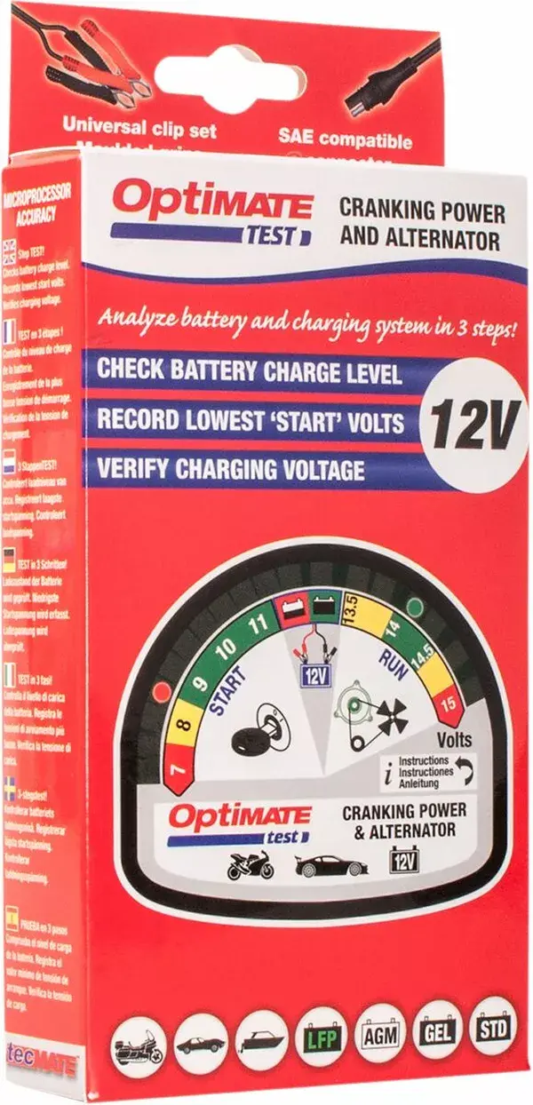 Tester TECMATE Optimate TS 120 — Ansicht 6