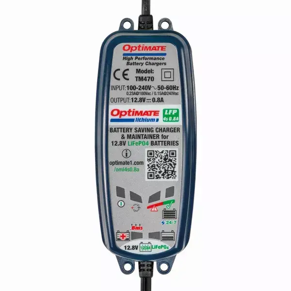 Batterieladegerät Tecmate Optimate Lithium TM470 12V — Ansicht 3