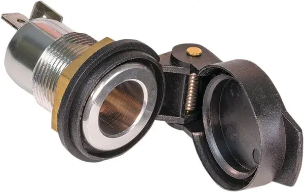 DIN Socket with Flip Cap O-18S TECMATE — view 2