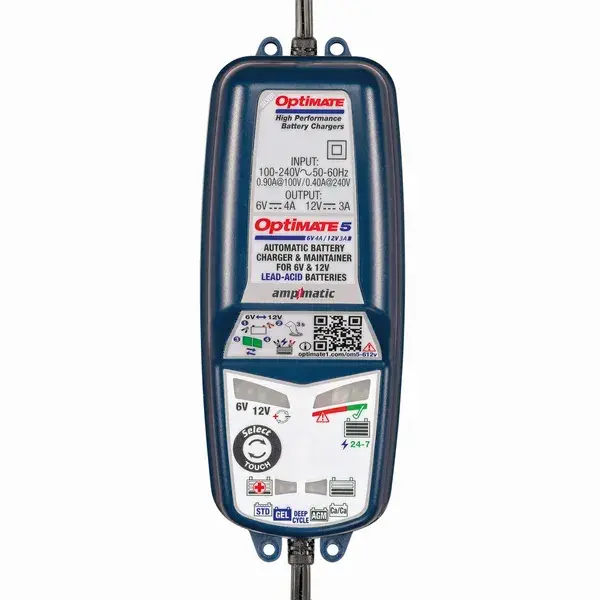 Ladegerät-Tester Tecmate Optimate 5 Select 6/12V TM-320 — Ansicht 3