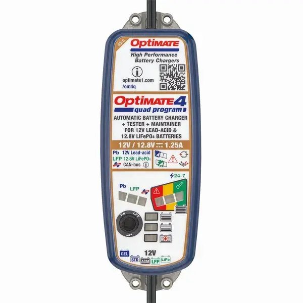 Batterieladegerät Optimate 4 Quad Program TM630 12V — Ansicht 2