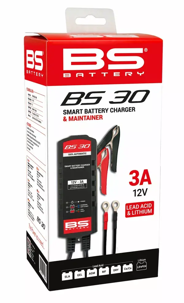 Zásuvka Spojené království pro nabíječku BS30 BS Battery — pohled 7
