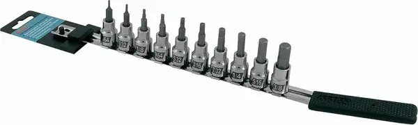 Cruztools Jeu de clés à douilles hexagonales pouces