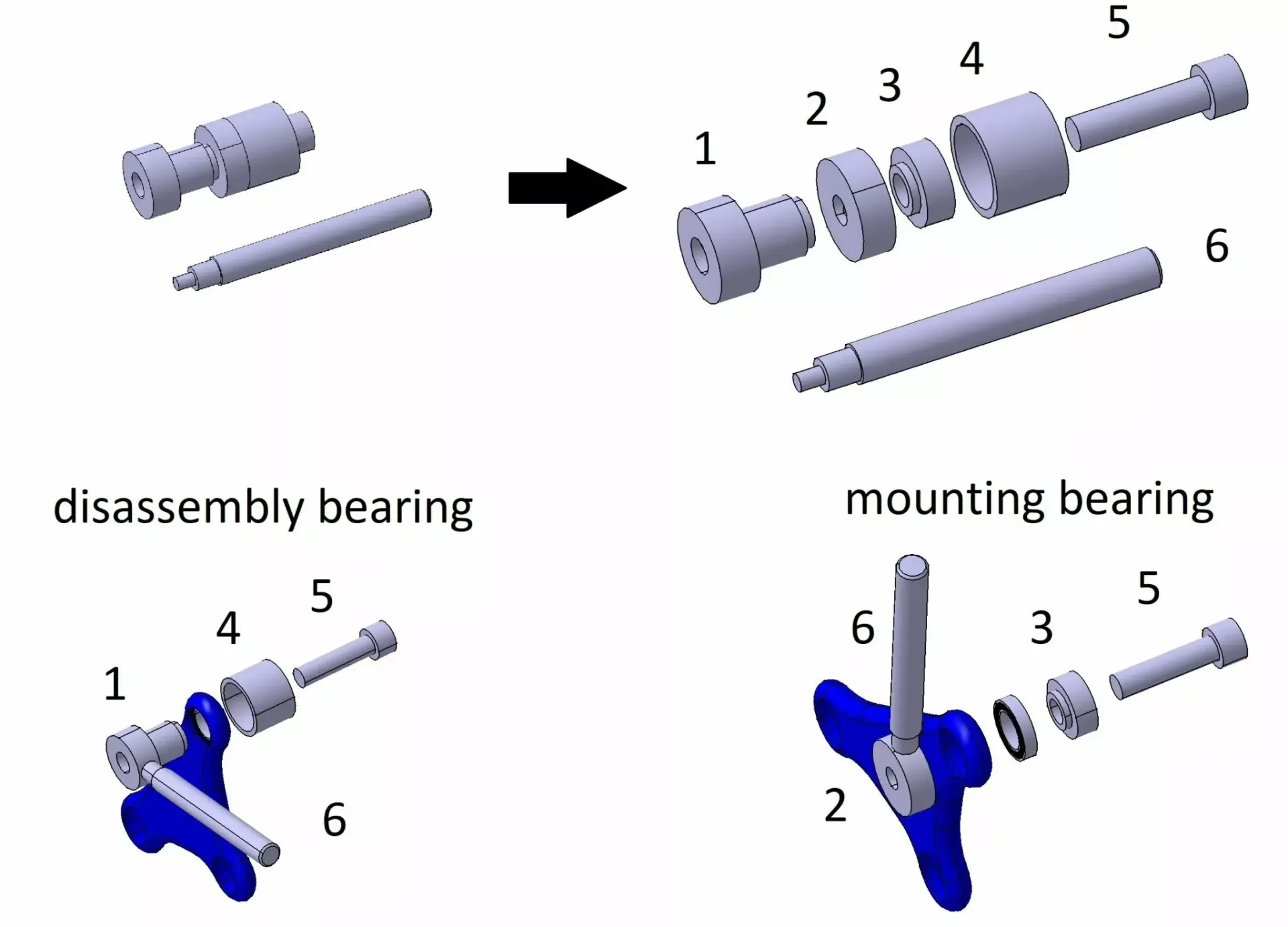 BLACK BEARING Tool FRAME1
