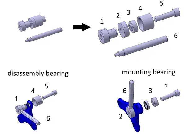 BLACK BEARING Tool FRAME1 — Ansicht 3
